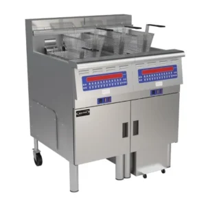 Automatic oil filter fryer | 2x30L | 2x14kW | (W)868x(D)797x(H)1143mm