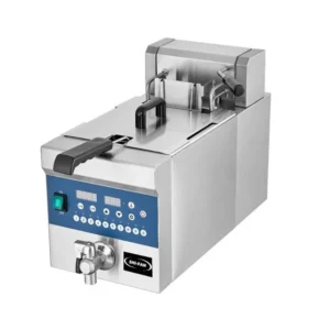 Shi-Fan 3.2kW 8L Deep Fryer with automatic basket lift